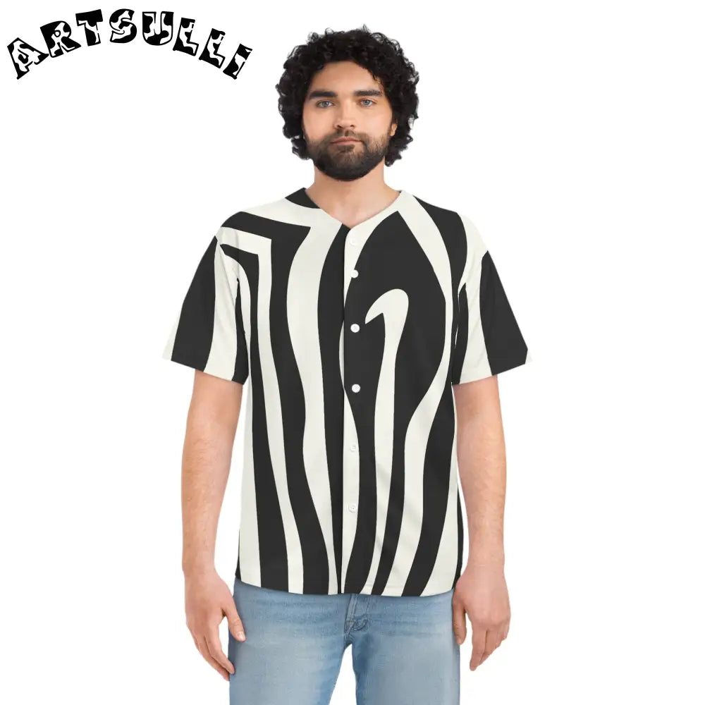 Abstract Muted Pastel Colors Baseball Jersey, Artsulli - Art is Long, Life is Short, All Over Prints, , , , , , , 
