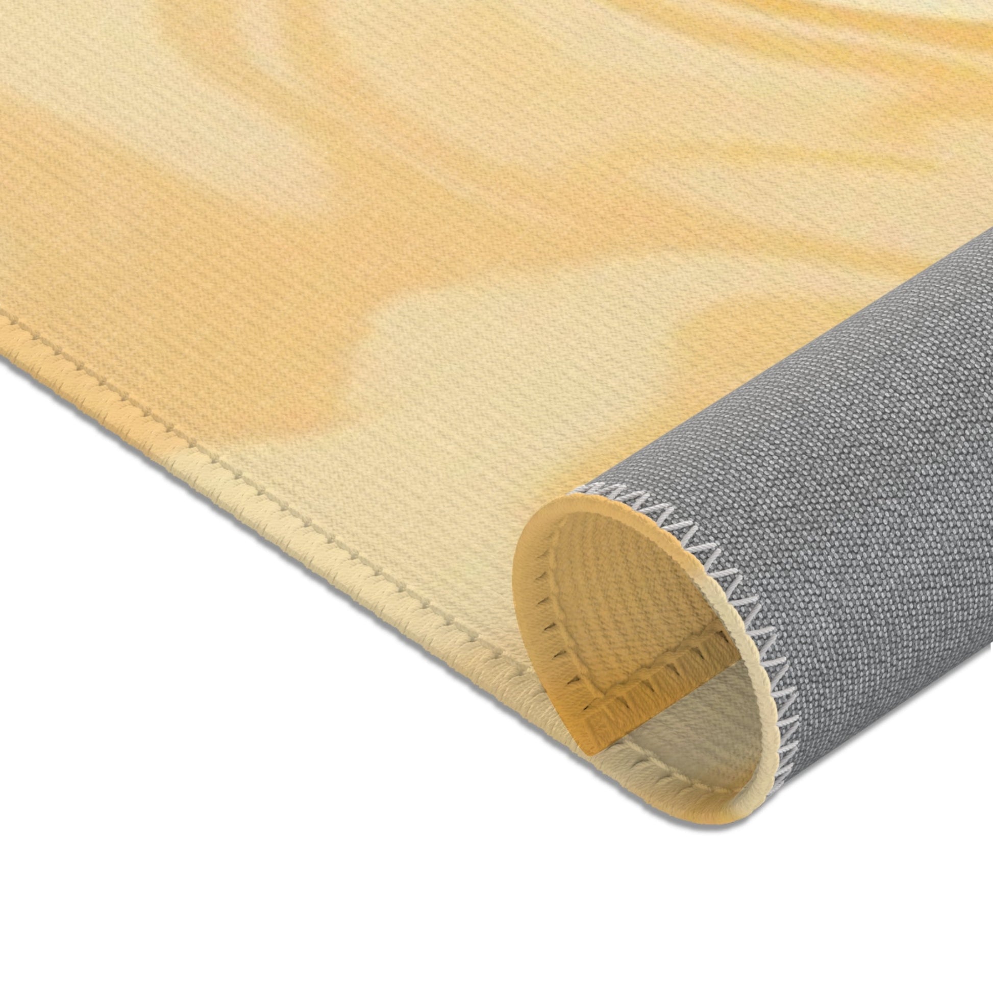 Abstract Orange and Cream Marble Area Rug, Artsulli - Art is Long, Life is Short, Home Decor, , , , , , , 