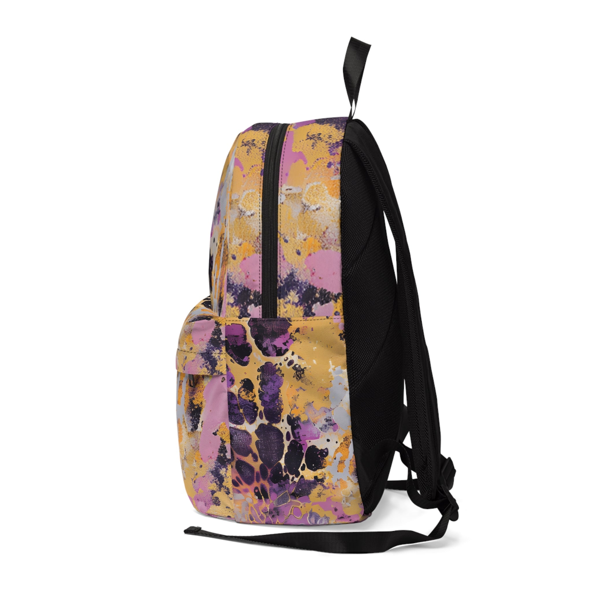 Abstract Paint Splatter Backpack, Artsulli - Art is Long, Life is Short, Bags, , , , , , , 