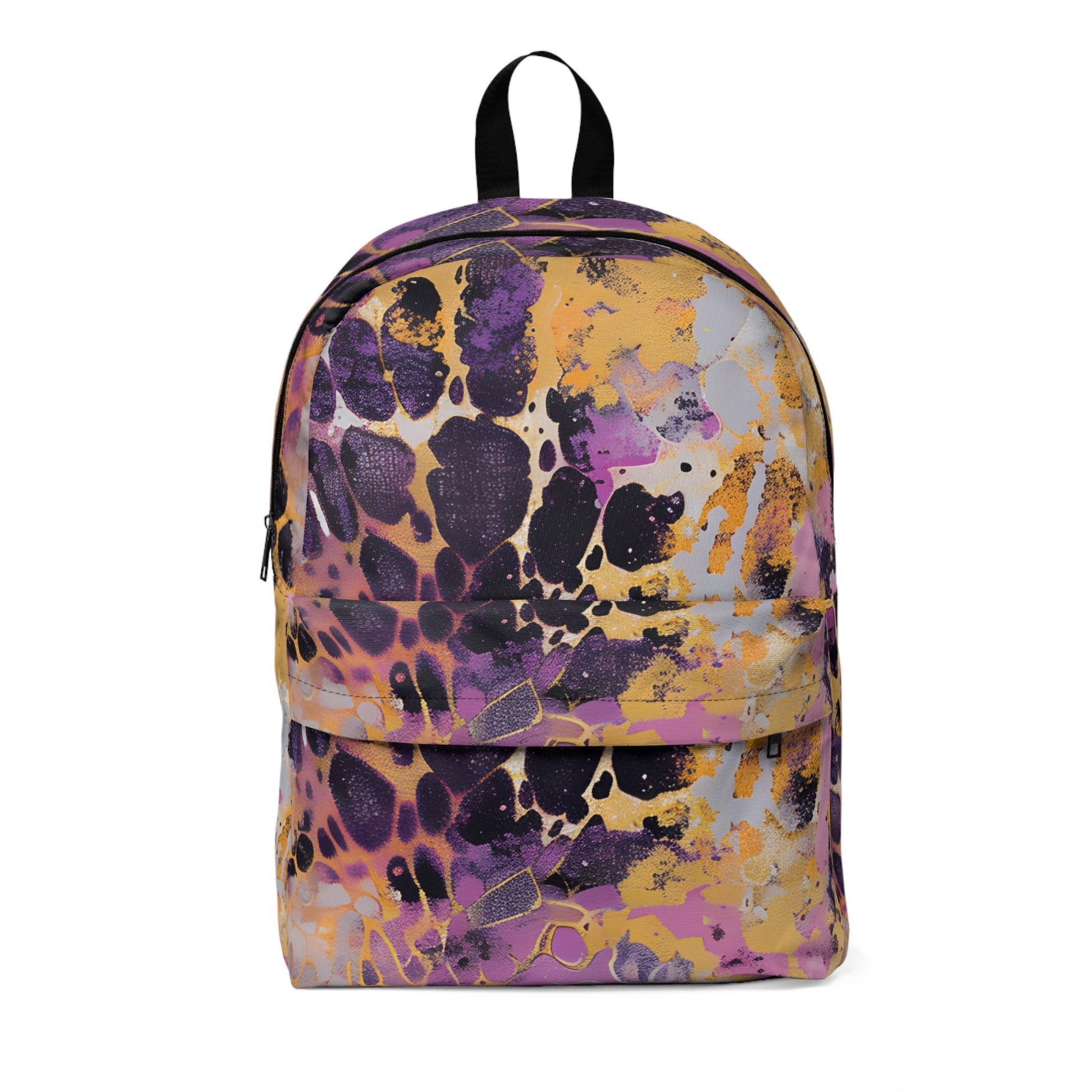 Abstract Paint Splatter Backpack, Artsulli - Art is Long, Life is Short, Bags, Size, One size, , , , , 20434672760014700211