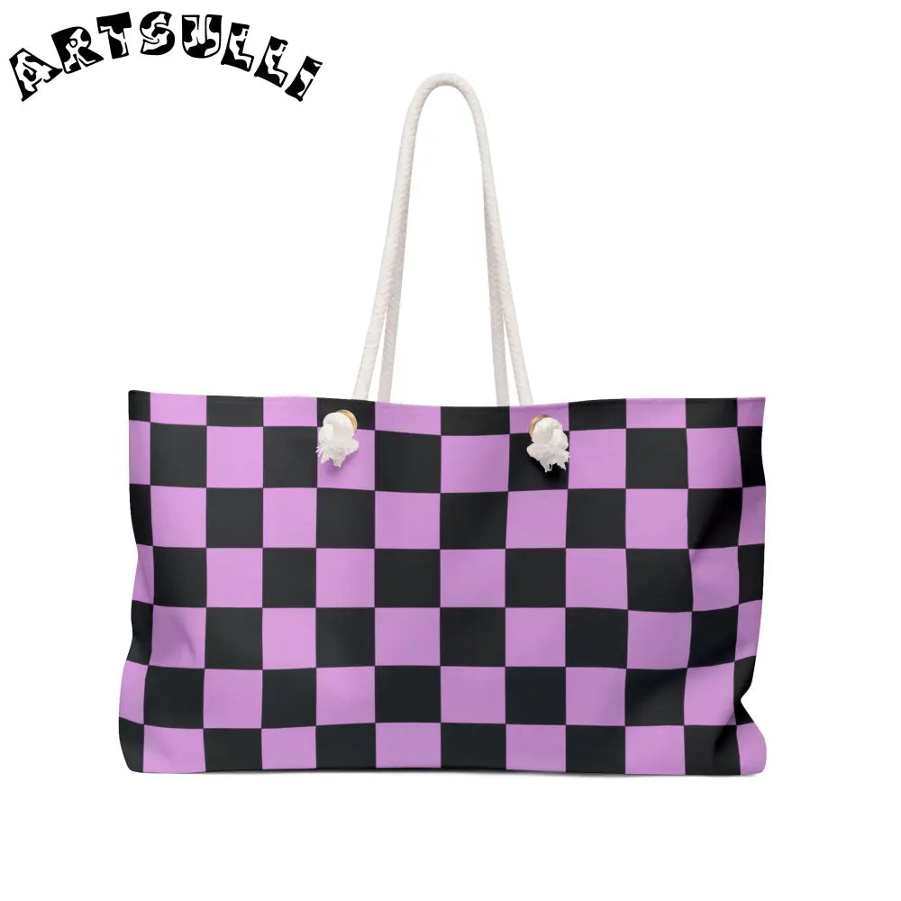 Abstract Pastel Oversized Weekender Tote, Artsulli - Art is Long, Life is Short, Bags, Size, 24" × 13", , , , , 11075972697183219452