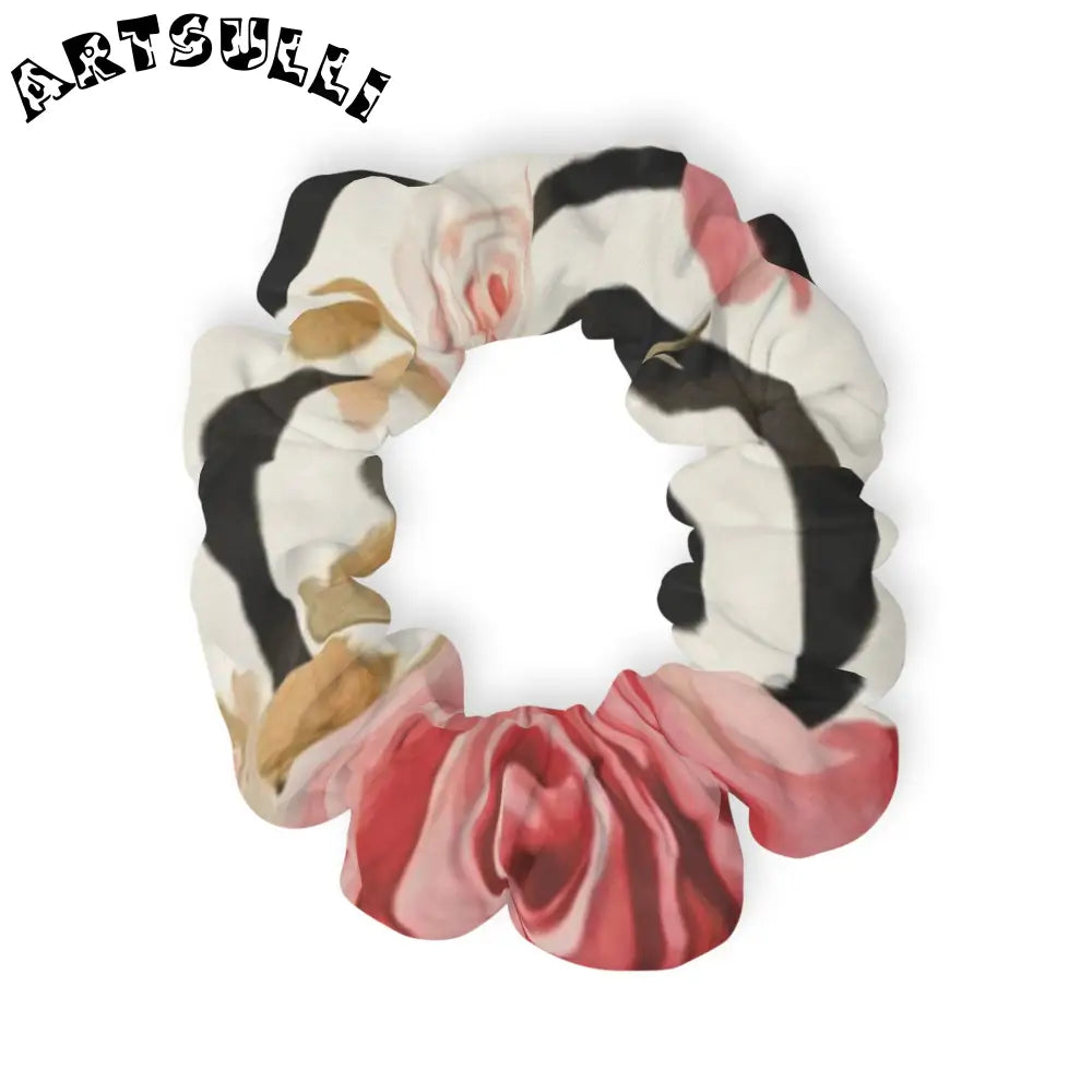 Abstract Pattern Jersey Scrunchie, Artsulli - Art is Long, Life is Short, Accessories, Size, 4'' × 4'', , , , , 12725450435415795806