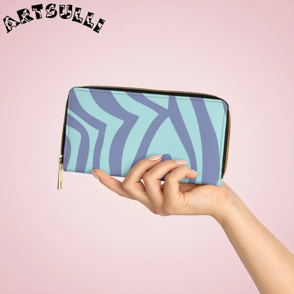 Abstract Personalized Wallet for Credit Cards, Artsulli - Art is Long, Life is Short, Accessories, , , , , , , 