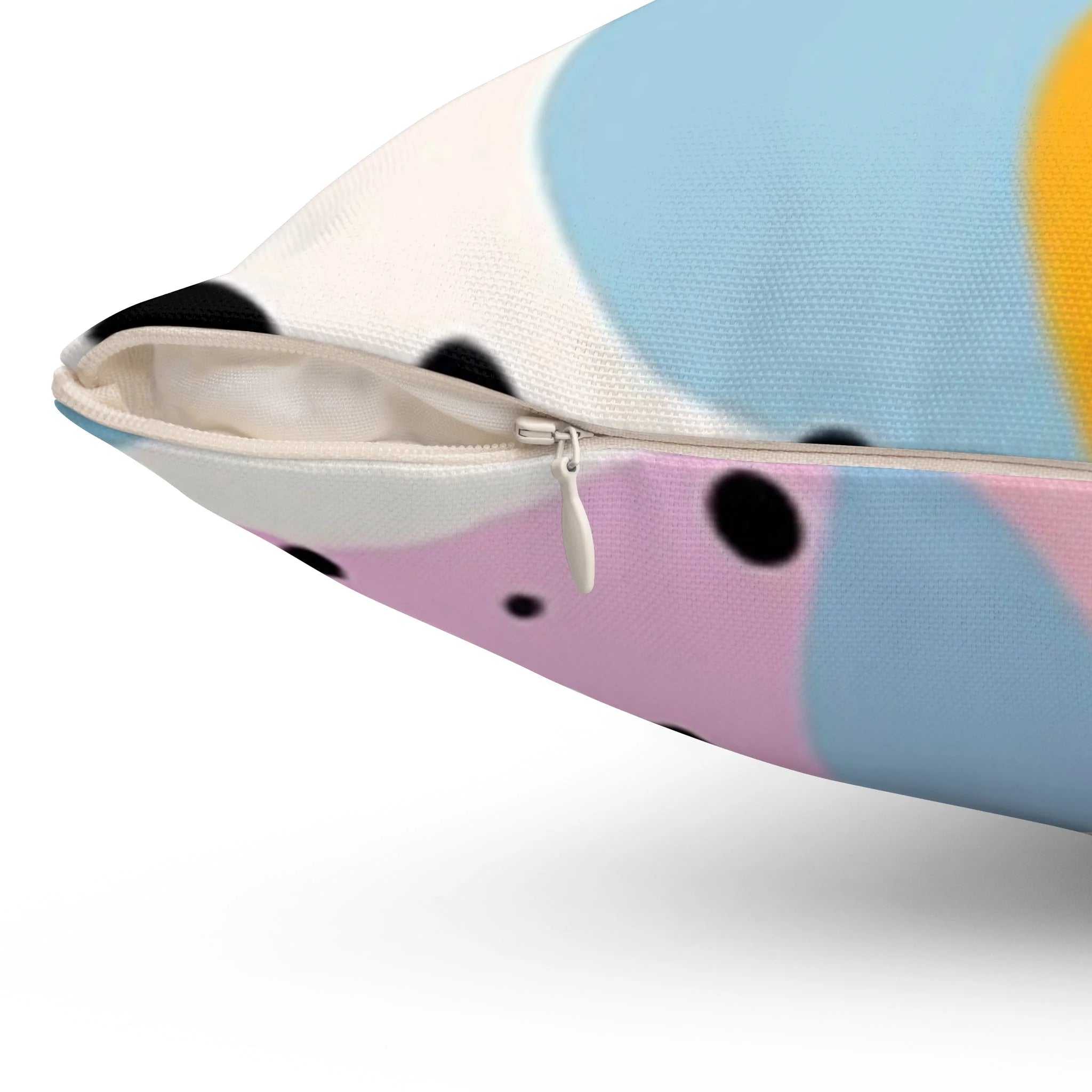 Abstract Shapes Spun Polyester Pillow, Artsulli - Art is Long, Life is Short, Home Decor, , , , , , , 