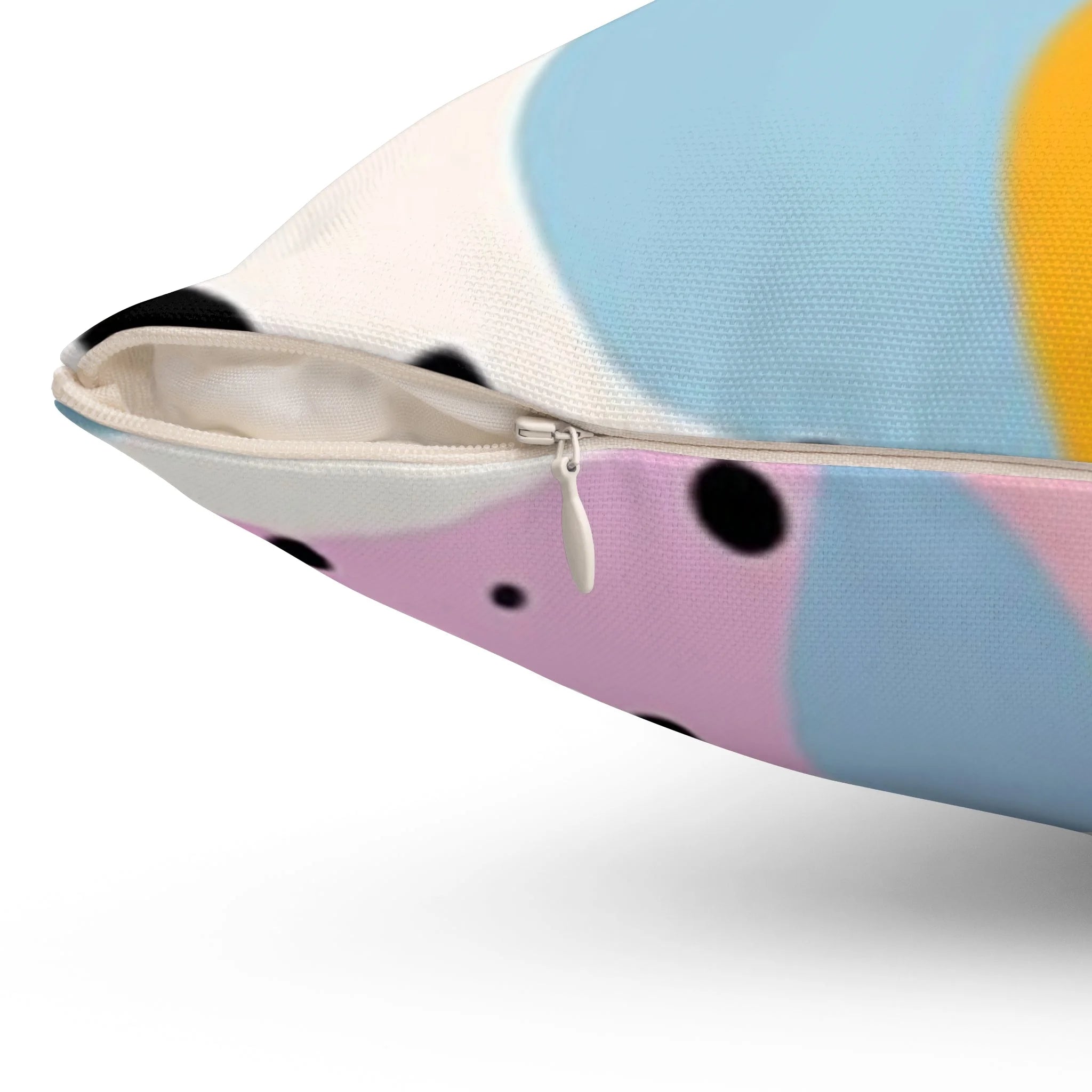 Abstract Shapes Spun Polyester Pillow, Artsulli - Art is Long, Life is Short, Home Decor, , , , , , , 