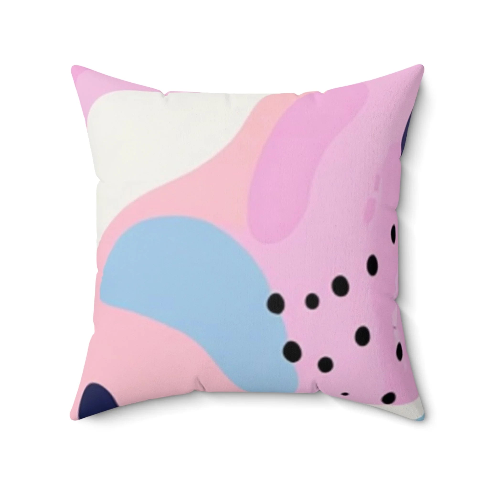 Abstract Shapes Spun Polyester Pillow, Artsulli - Art is Long, Life is Short, Home Decor, , , , , , , 