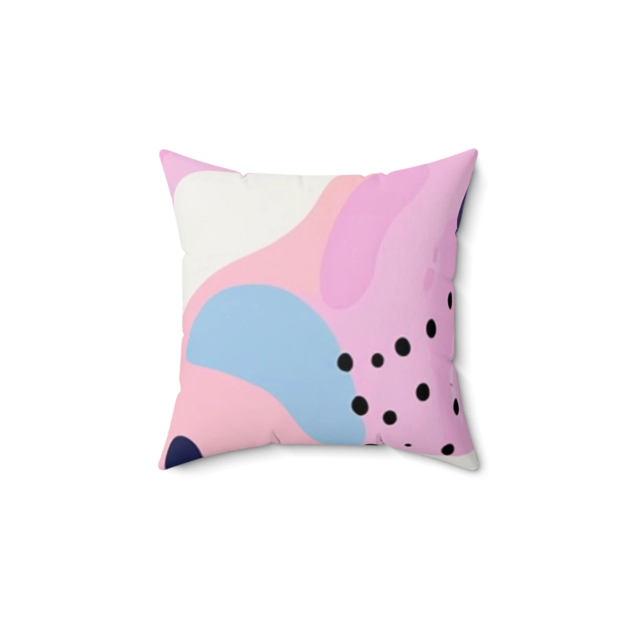 Abstract Shapes Spun Polyester Pillow, Artsulli - Art is Long, Life is Short, Home Decor, , , , , , , 