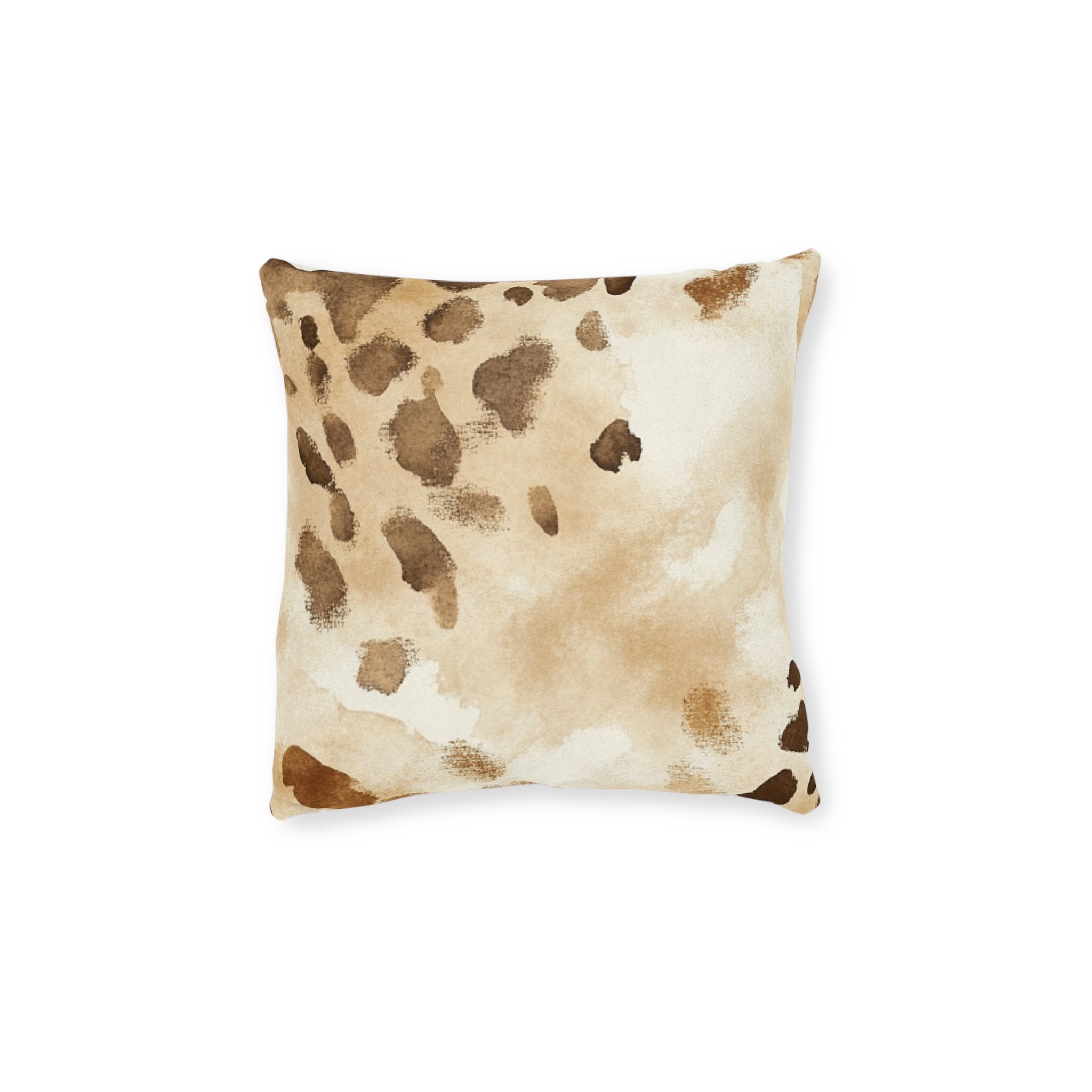 Abstract Spot Faux Suede Pillow, Artsulli - Art is Long, Life is Short, Home Decor, Size, 12" × 12", , , , , 14003086427065860953