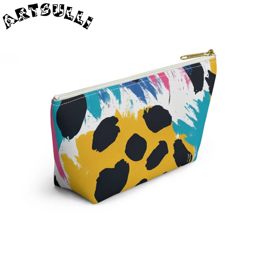 Abstract T-Bottom Pouch and Excellent Pencil Case, Artsulli - Art is Long, Life is Short, Bags, , , , , , , 