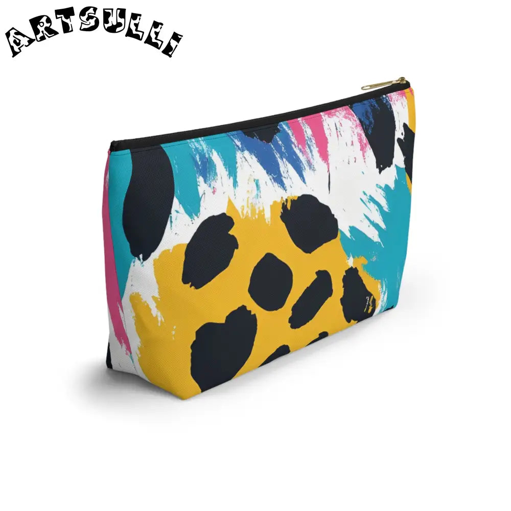 Abstract T-Bottom Pouch and Excellent Pencil Case, Artsulli - Art is Long, Life is Short, Bags, , , , , , , 