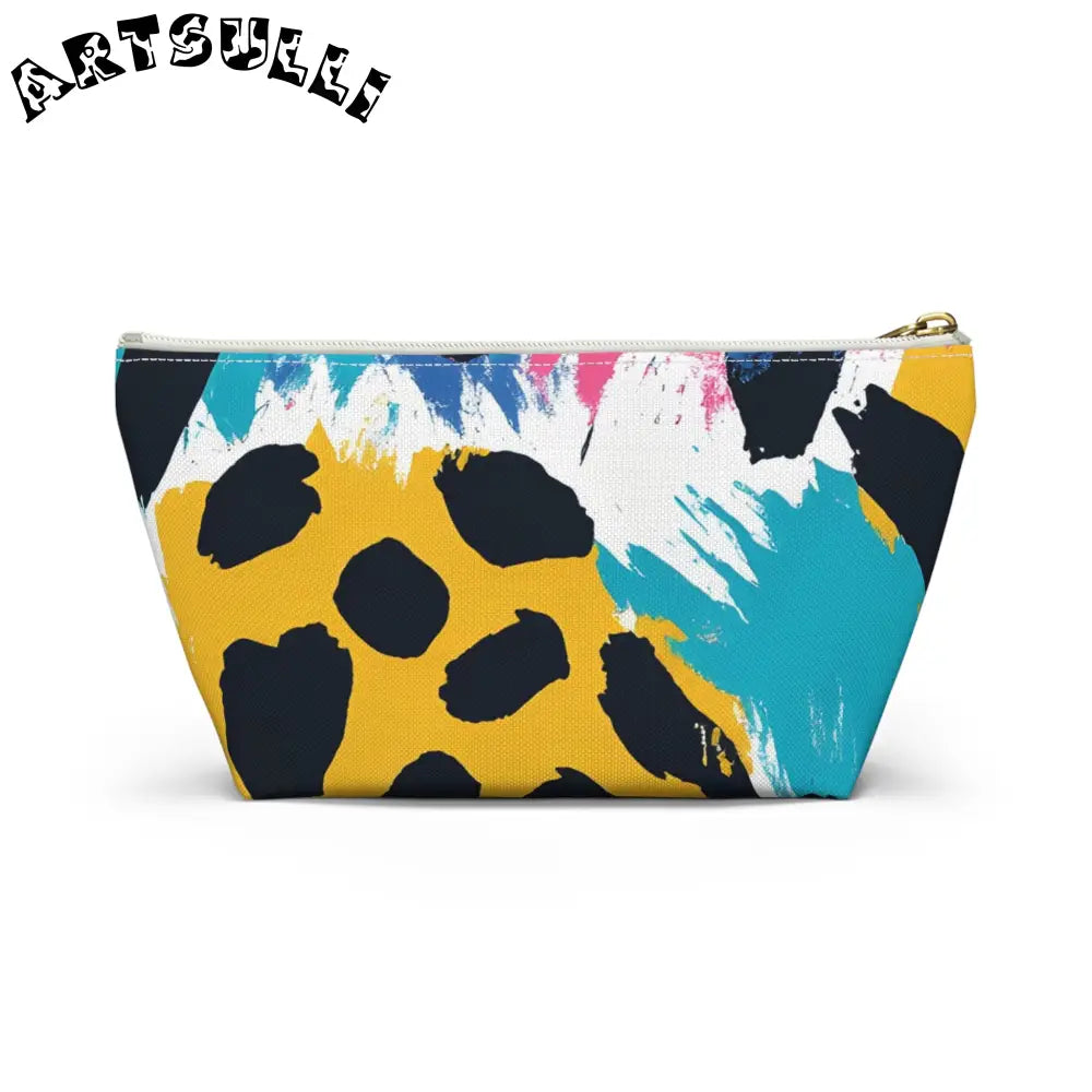 Abstract T-Bottom Pouch and Excellent Pencil Case, Artsulli - Art is Long, Life is Short, Bags, , , , , , , 
