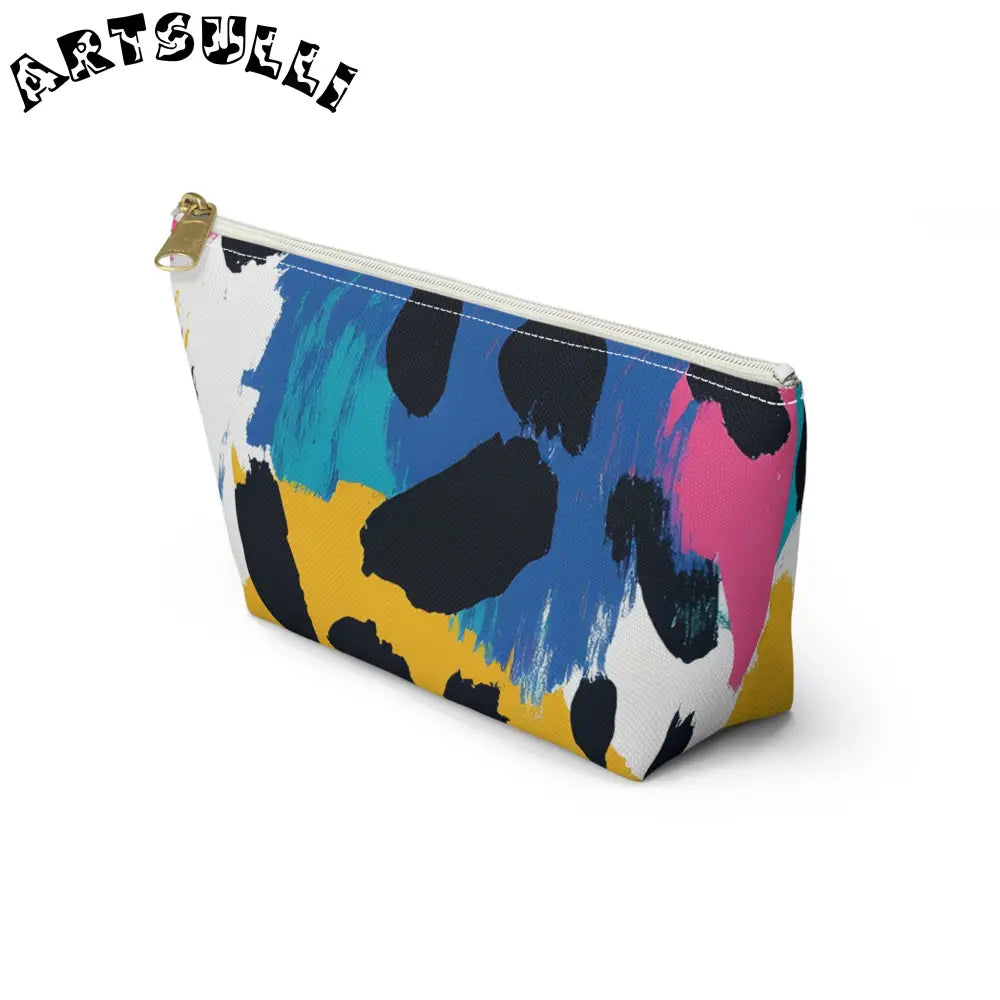 Abstract T-Bottom Pouch and Excellent Pencil Case, Artsulli - Art is Long, Life is Short, Bags, , , , , , , 