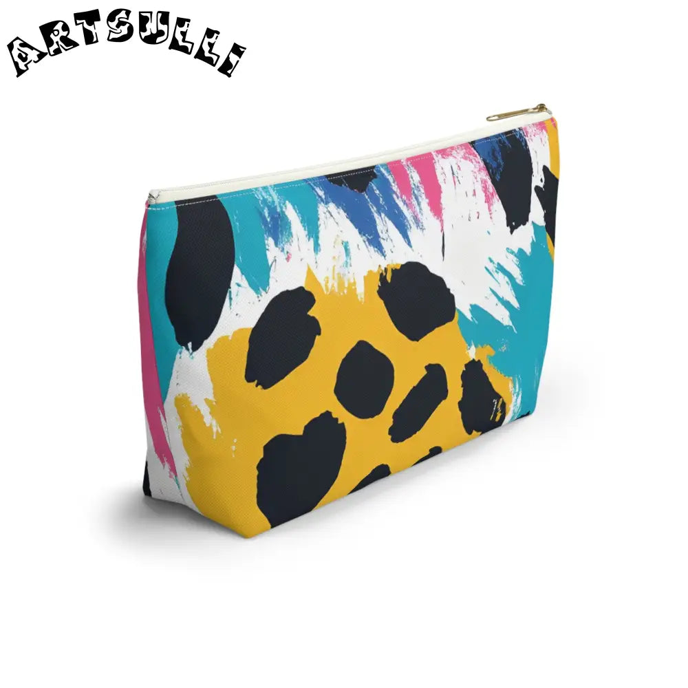 Abstract T-Bottom Pouch and Excellent Pencil Case, Artsulli - Art is Long, Life is Short, Bags, , , , , , , 