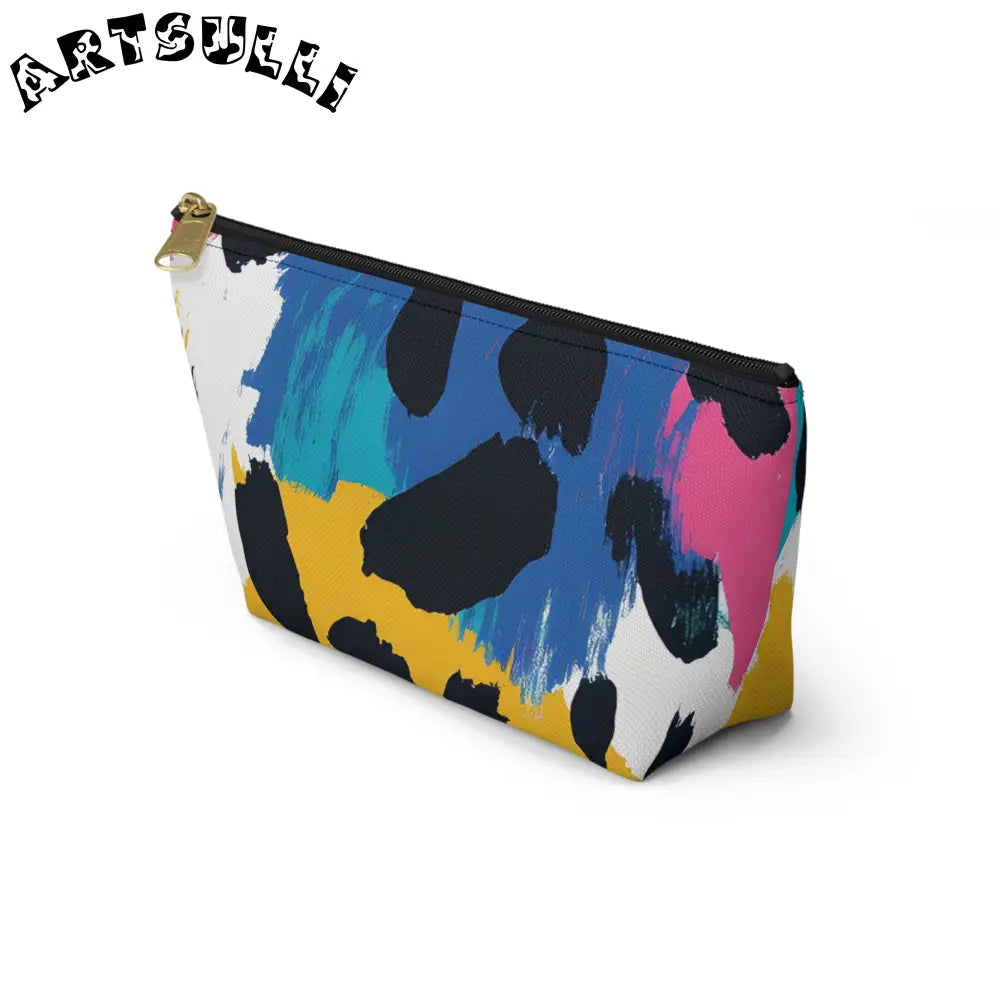 Abstract T-Bottom Pouch and Excellent Pencil Case, Artsulli - Art is Long, Life is Short, Bags, , , , , , , 
