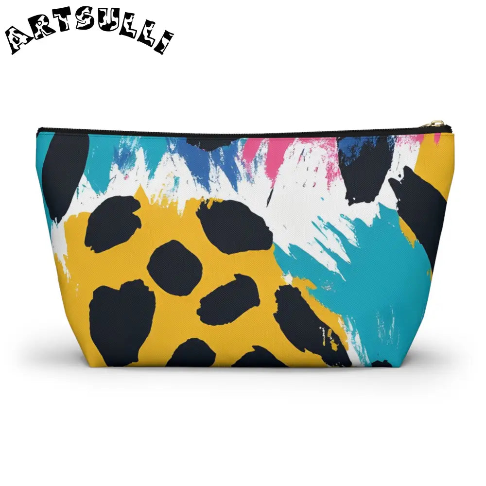 Abstract T-Bottom Pouch and Excellent Pencil Case, Artsulli - Art is Long, Life is Short, Bags, , , , , , , 