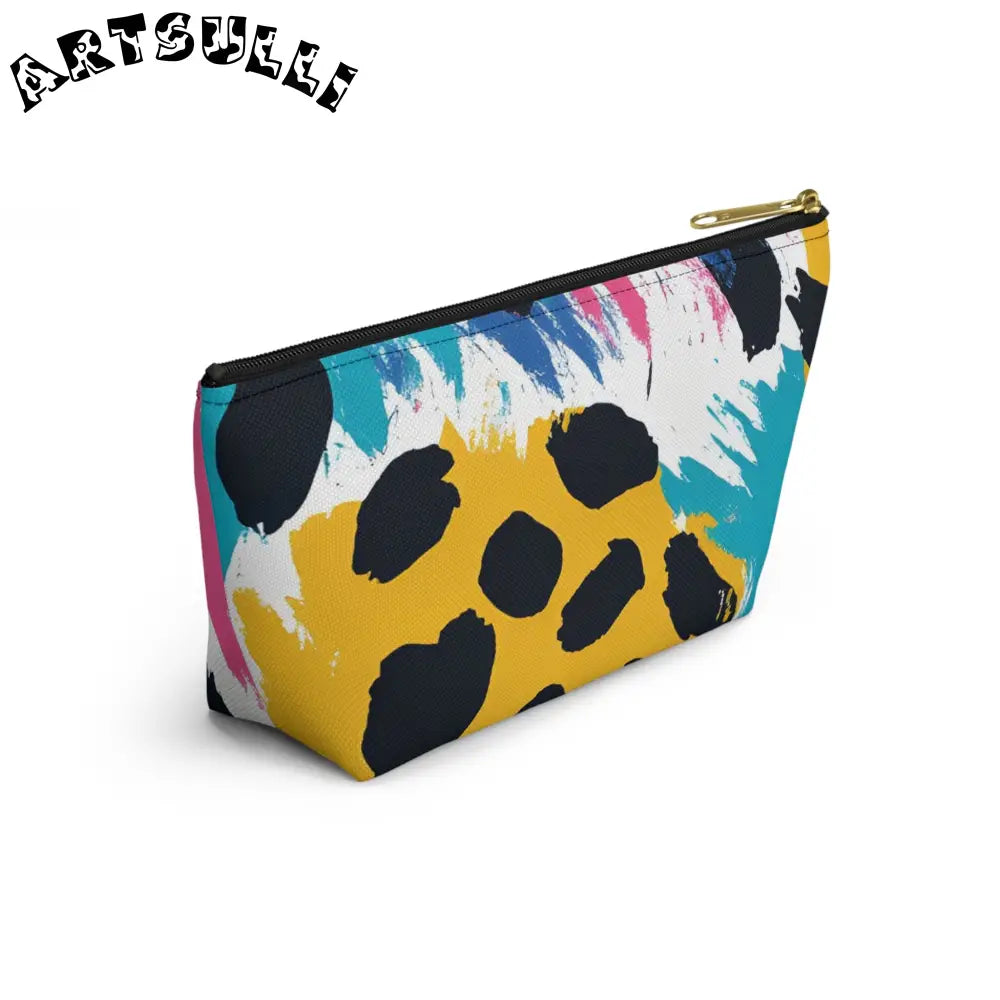 Abstract T-Bottom Pouch and Excellent Pencil Case, Artsulli - Art is Long, Life is Short, Bags, , , , , , , 