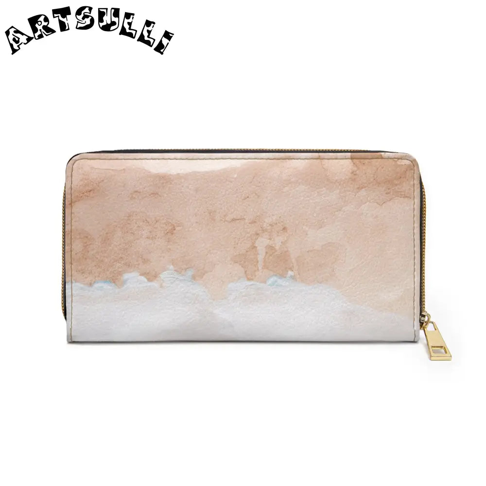 Abstract Wallet for Credit Cards That Displays Artistry, Artsulli - Art is Long, Life is Short, Accessories, , , , , , , 