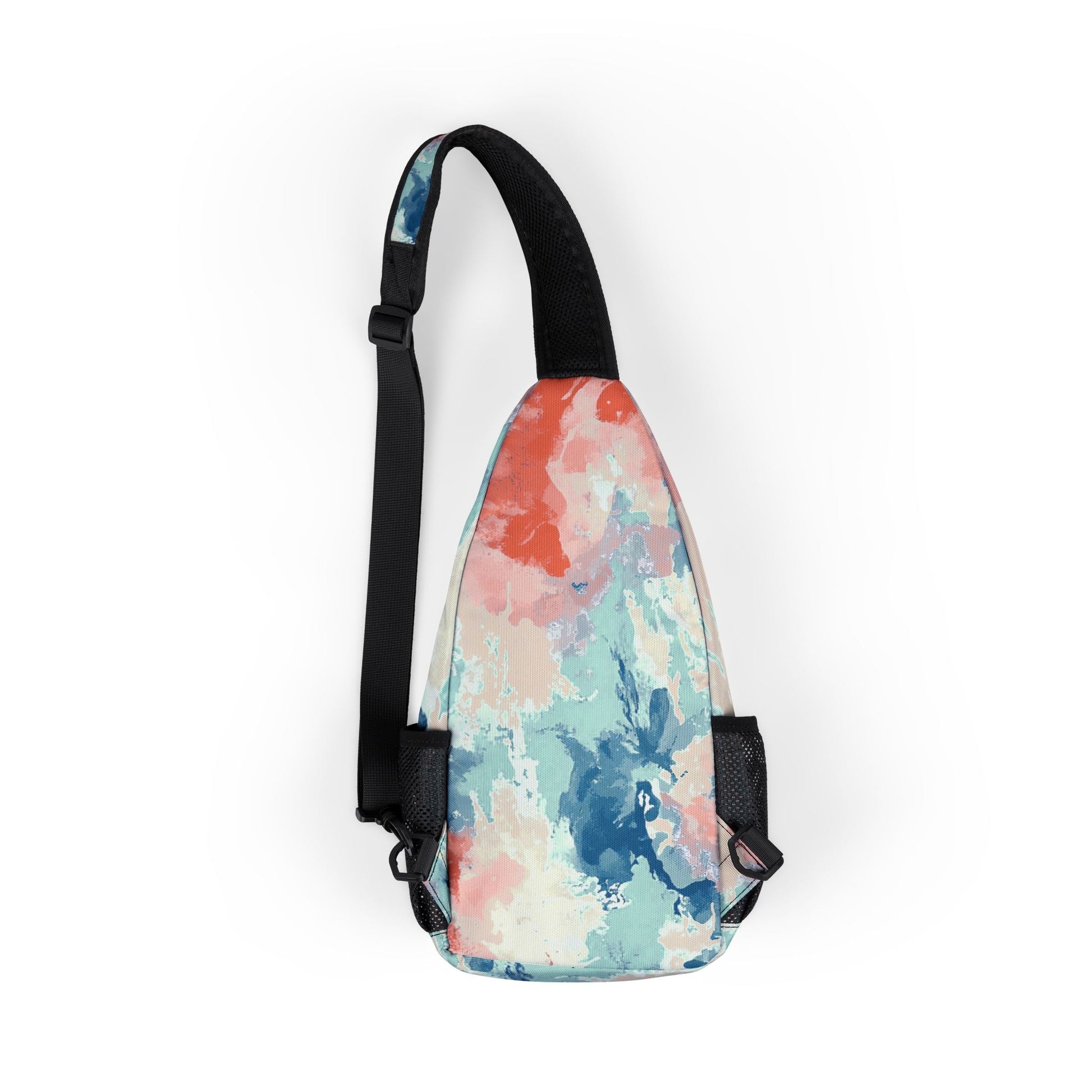 Printify Abstract Watercolor Chest Bag 2025