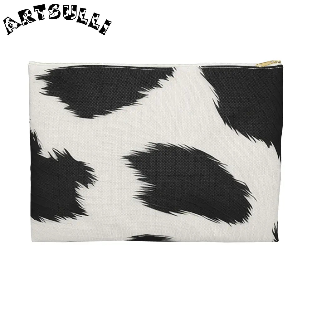Accessory Pouch, Artsulli - Art is Long, Life is Short, Bags, Size, Large, Color, White zipper, , , 20571939833106096231
