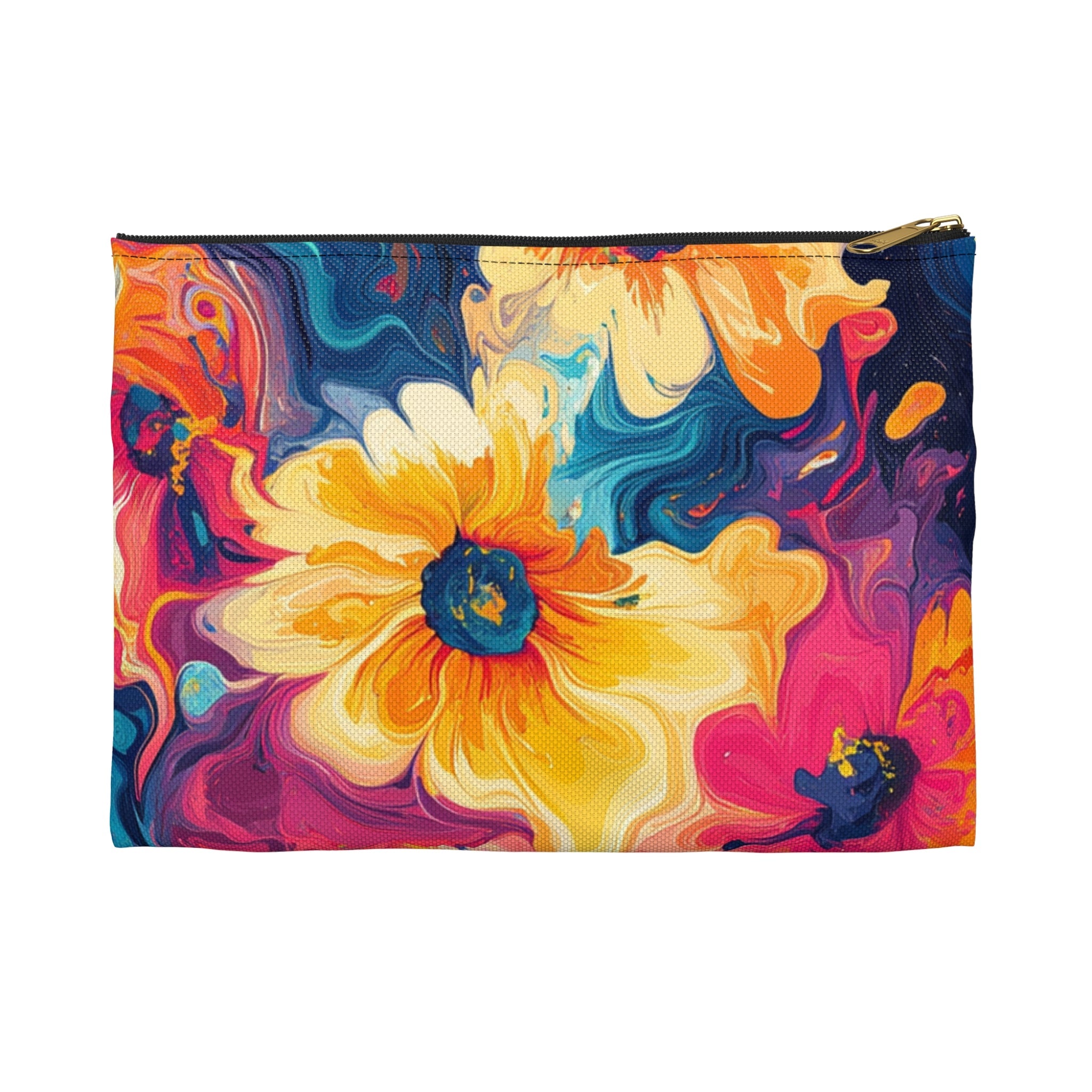 Accessory Pouch, Artsulli - Art is Long, Life is Short, Bags, Size, Small, Color, Black zipper, , , 74166264430018603101
