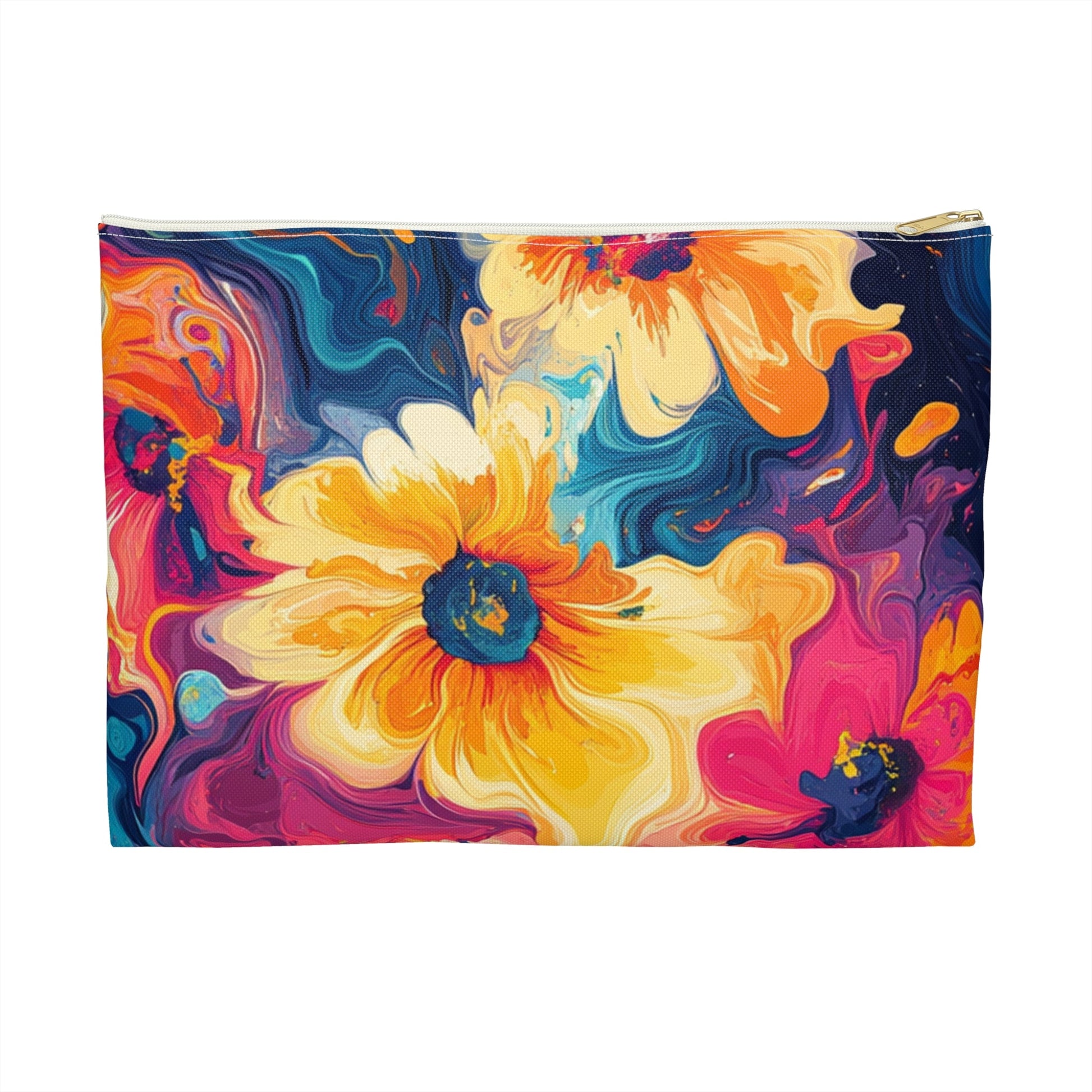 Accessory Pouch, Artsulli - Art is Long, Life is Short, Bags, Size, Large, Color, White zipper, , , 29794979735119417121