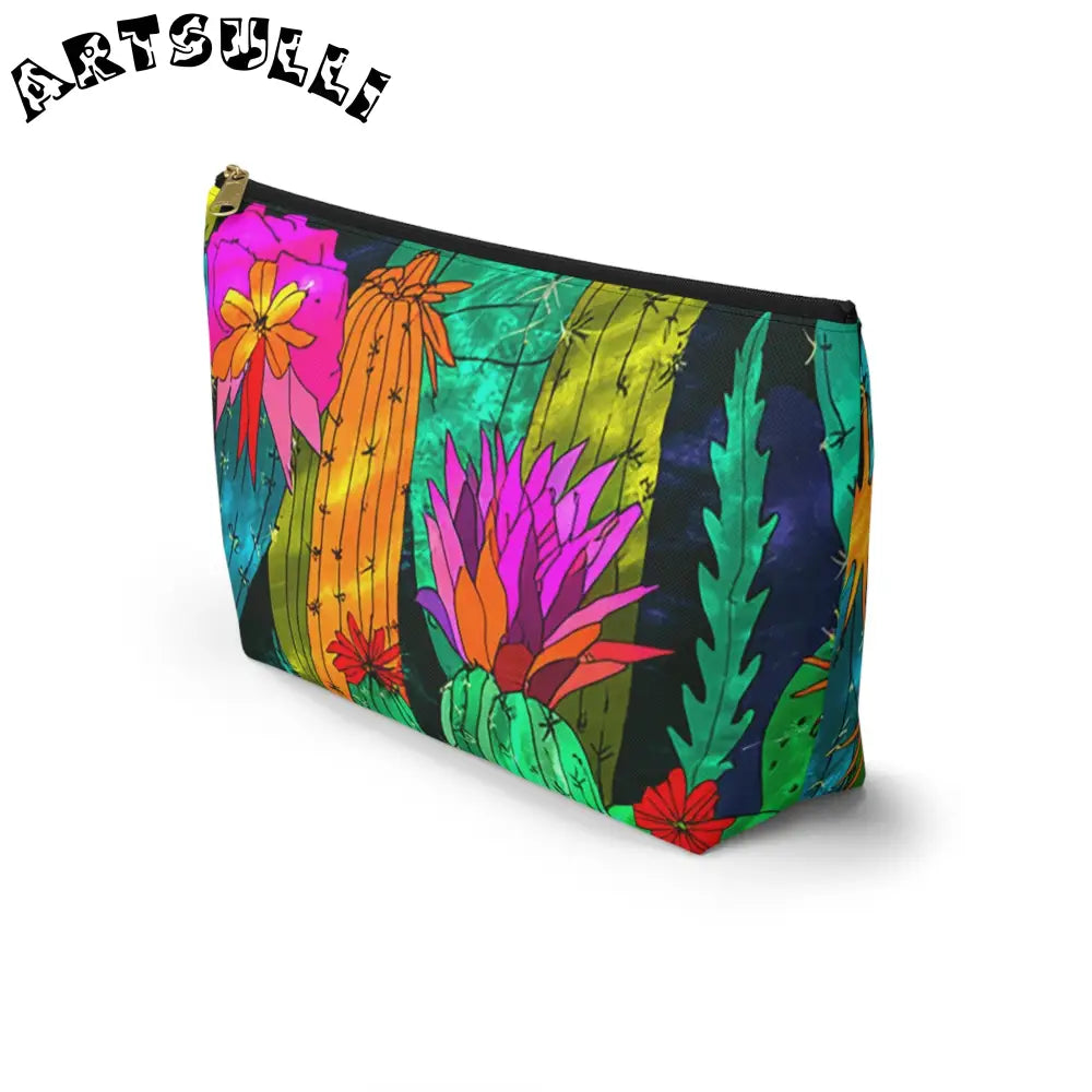 Accessory Pouch w T-bottom, Artsulli - Art is Long, Life is Short, Bags, , , , , , , 