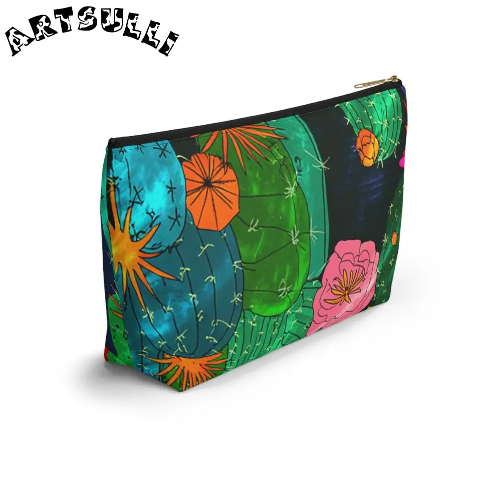 Accessory Pouch w T-bottom, Artsulli - Art is Long, Life is Short, Bags, , , , , , , 