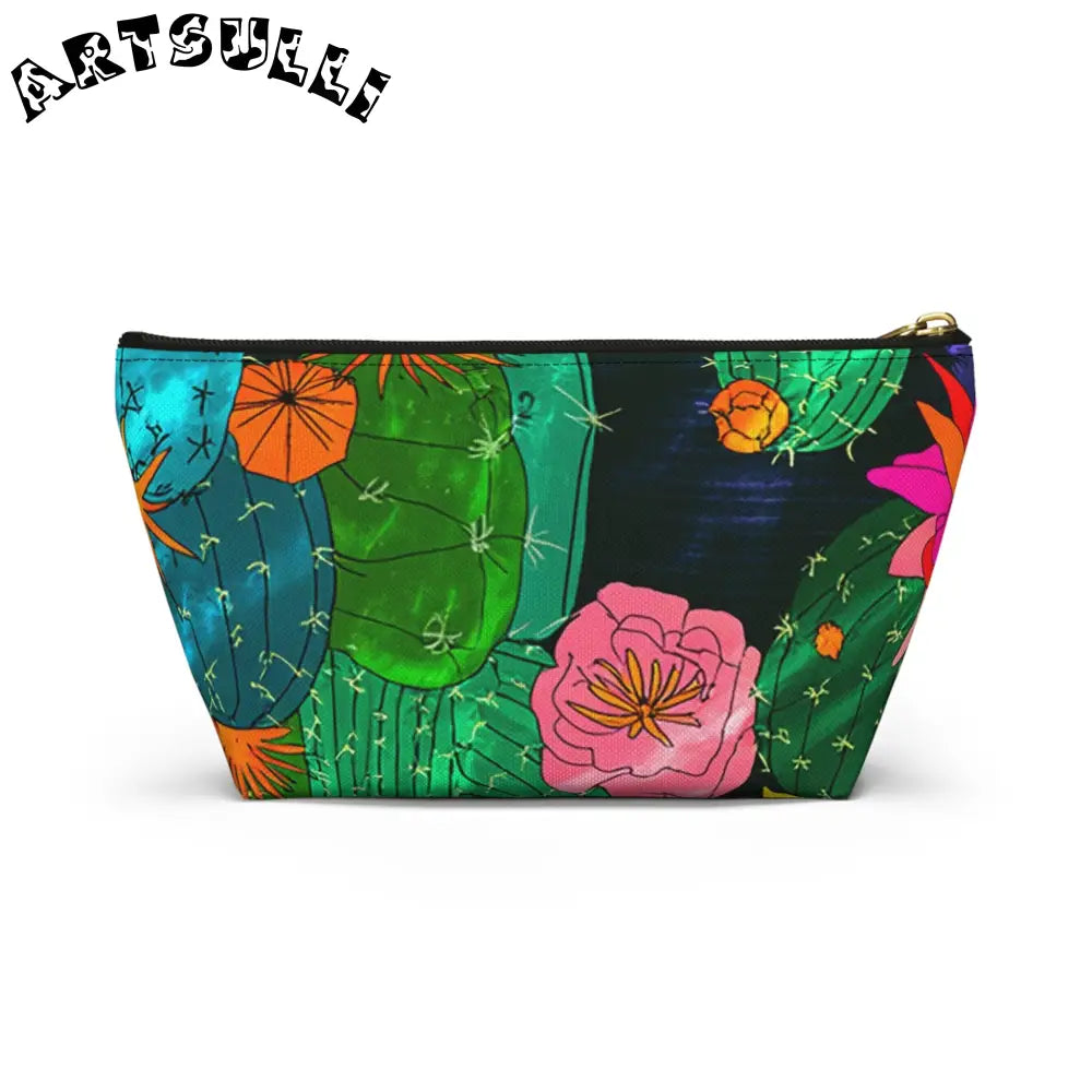 Accessory Pouch w T-bottom, Artsulli - Art is Long, Life is Short, Bags, , , , , , , 