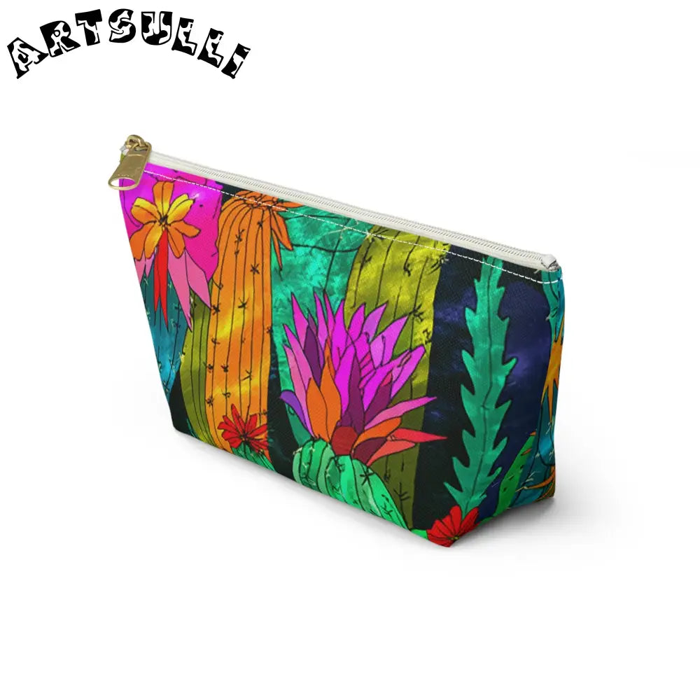 Accessory Pouch w T-bottom, Artsulli - Art is Long, Life is Short, Bags, , , , , , , 
