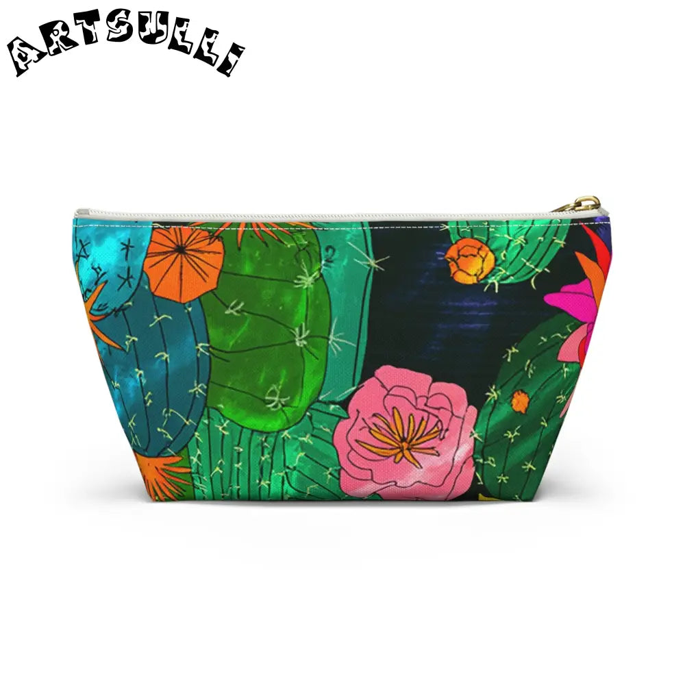 Accessory Pouch w T-bottom, Artsulli - Art is Long, Life is Short, Bags, , , , , , , 