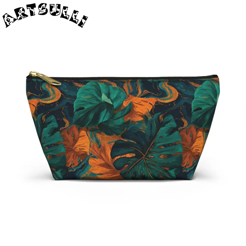 Accessory Pouch w T-bottom, Artsulli - Art is Long, Life is Short, Bags, Size, Small, Color, Black zipper, , , 20828031652515109158