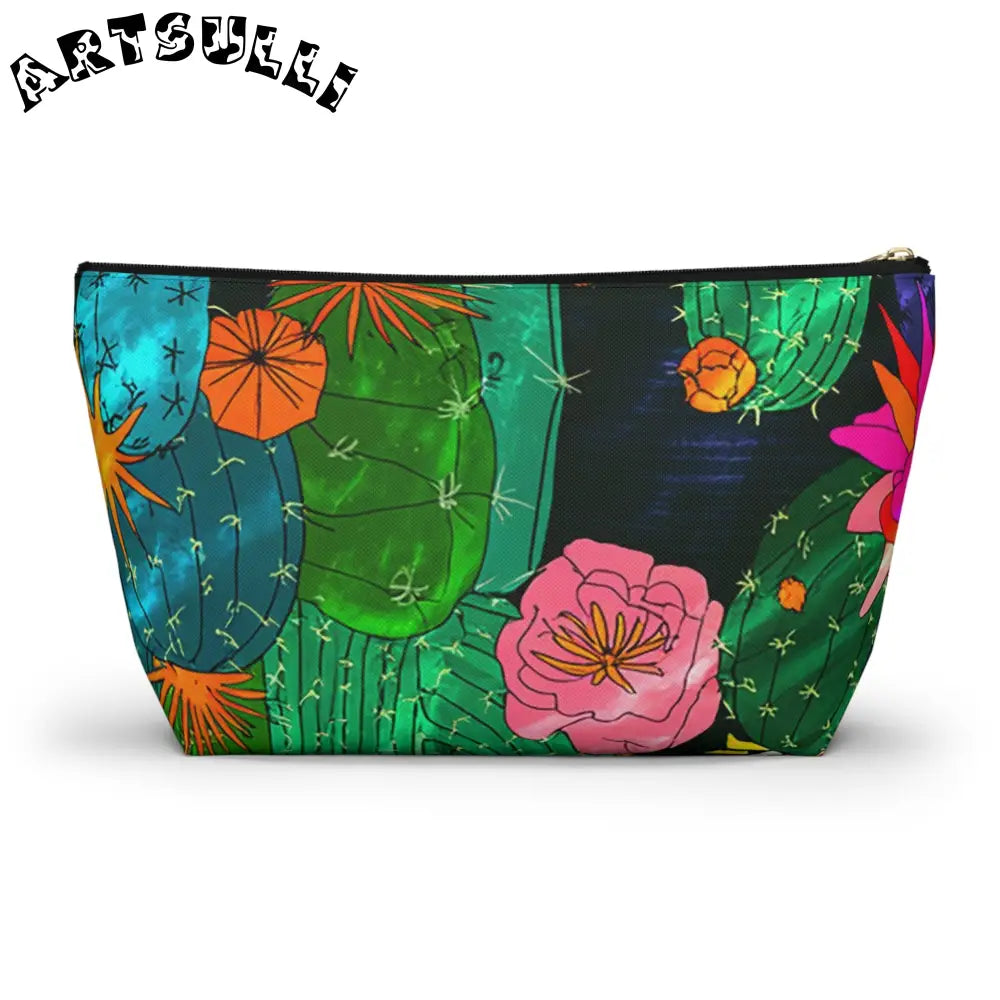 Accessory Pouch w T-bottom, Artsulli - Art is Long, Life is Short, Bags, , , , , , , 