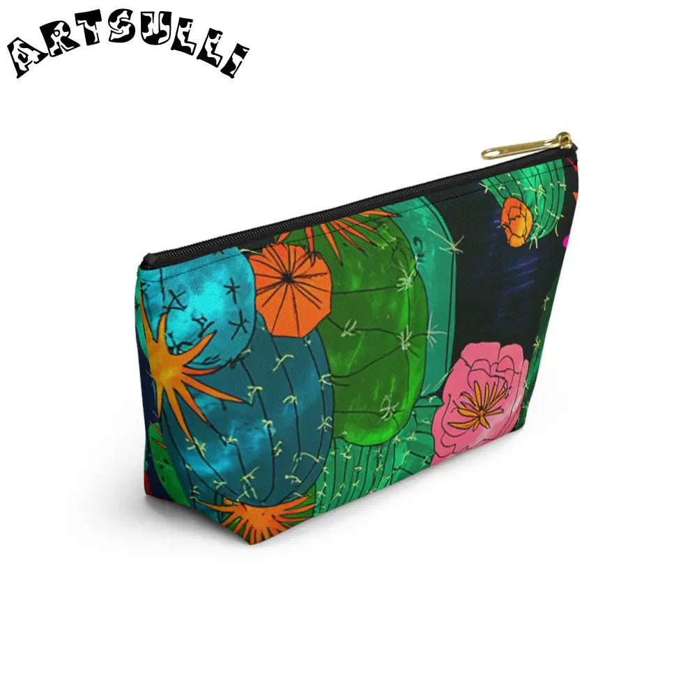 Accessory Pouch w T-bottom, Artsulli - Art is Long, Life is Short, Bags, , , , , , , 