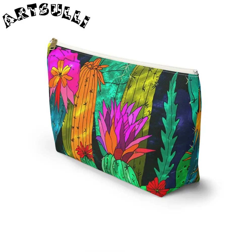 Accessory Pouch w T-bottom, Artsulli - Art is Long, Life is Short, Bags, , , , , , , 