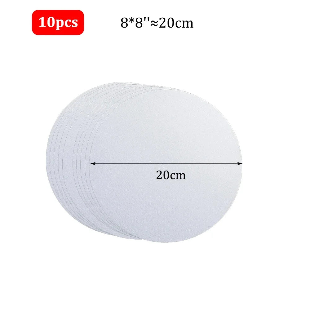 Buy The Best By Artsulli - Art is Long Life Short - 10 Pcs Canvas Board Painting Cotton Blank,Primed White,Suitable For Oil