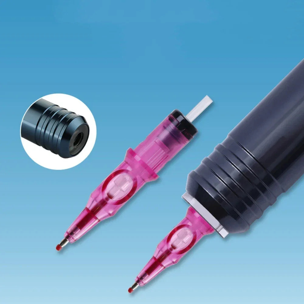 Buy The Best By Artsulli - Art is Long Life Short - New Ball Point Pen Tattoo Cartridge Needles 5 Colors Practice Drawing For Motor Grip