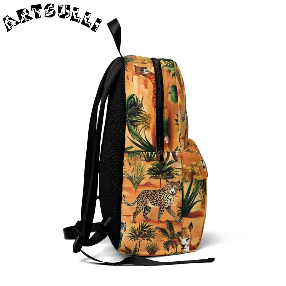 JAKKOUTTHEBXX African Savannah Unisex Backpack for All-day Carrying Comfort 2025