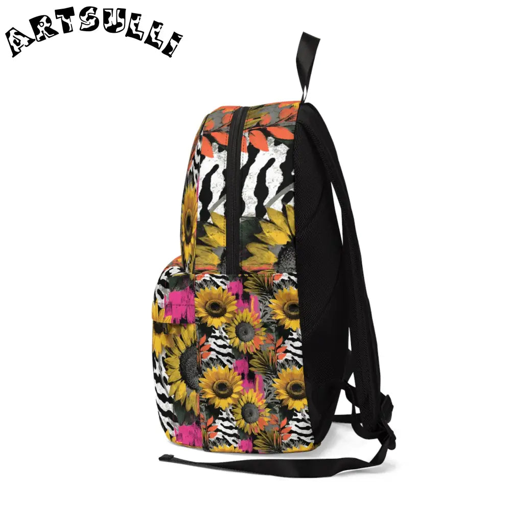 JAKKOUTTHEBXX All-Day Comfort Stripes x Sunflowers Backpack 2025