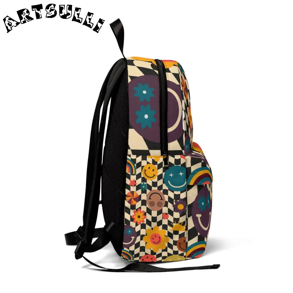 JAKKOUTTHEBXX All-Day Comfort Trippy Wavy Backpack 2025