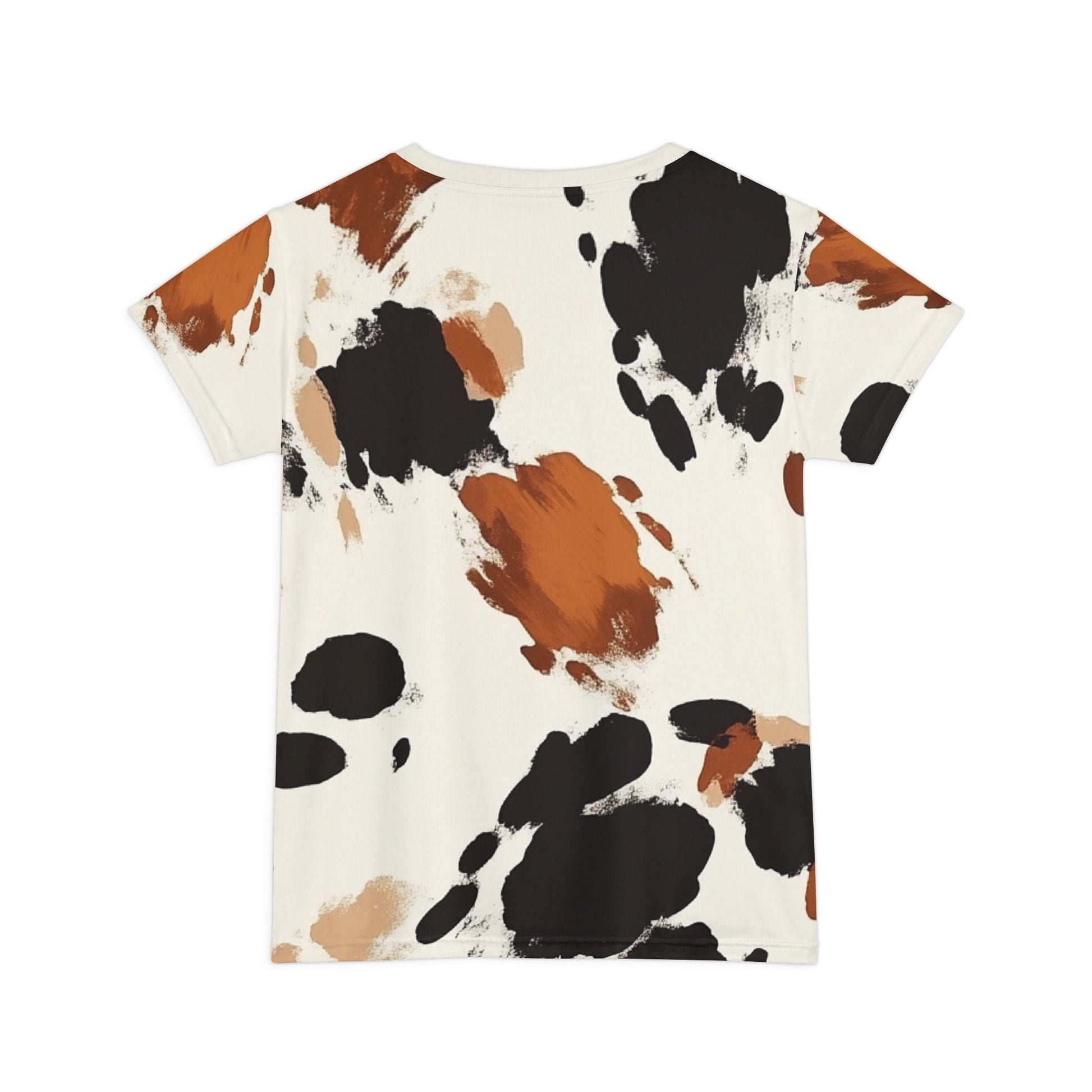 All Over Cow Print T-Shirt, Artsulli - Art is Long, Life is Short, All Over Prints, , , , , , , 