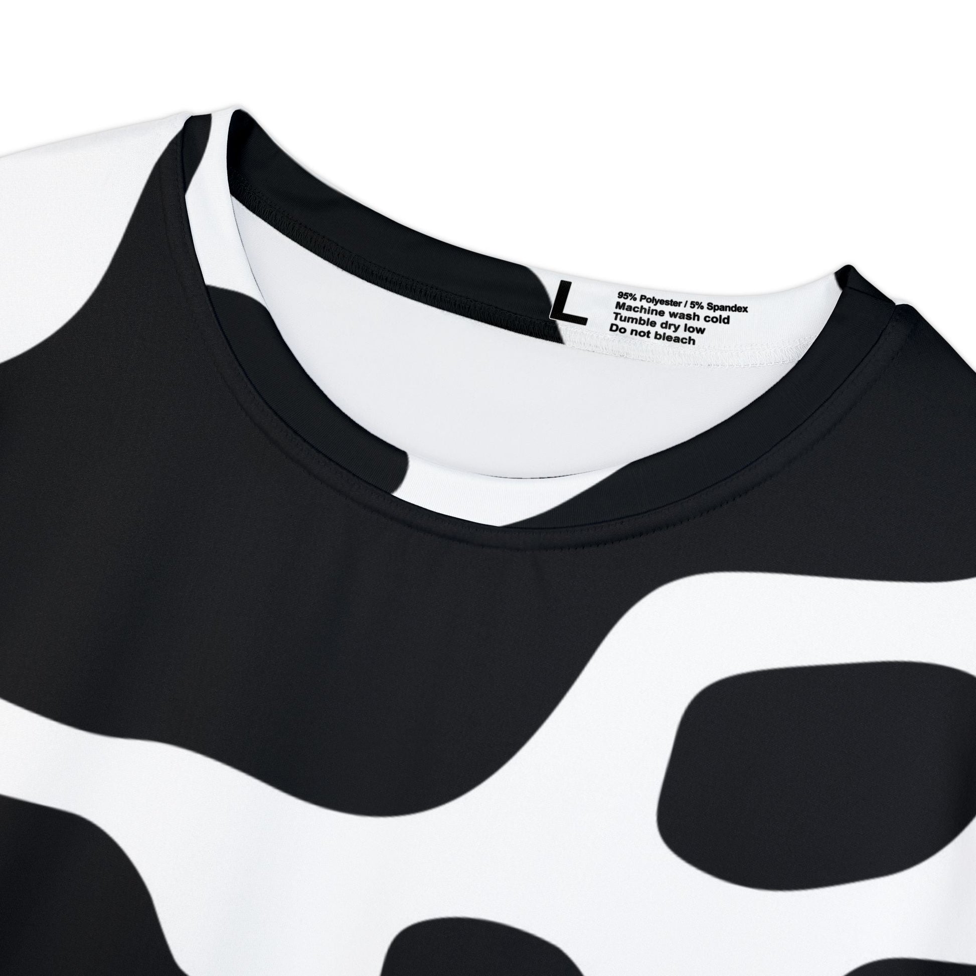 All Over Cow Print T-Shirt, Artsulli - Art is Long, Life is Short, All Over Prints, , , , , , , 