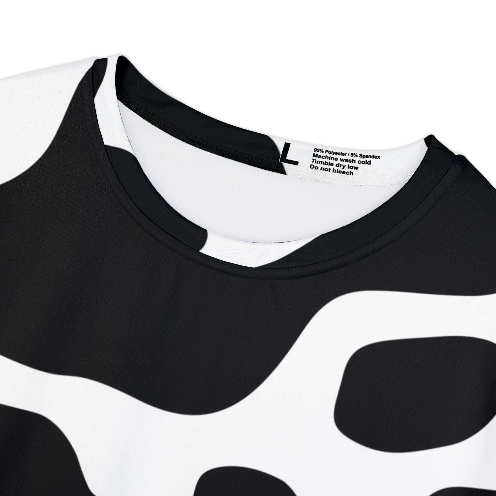 All Over Cow Print T-Shirt, Artsulli - Art is Long, Life is Short, All Over Prints, , , , , , , 