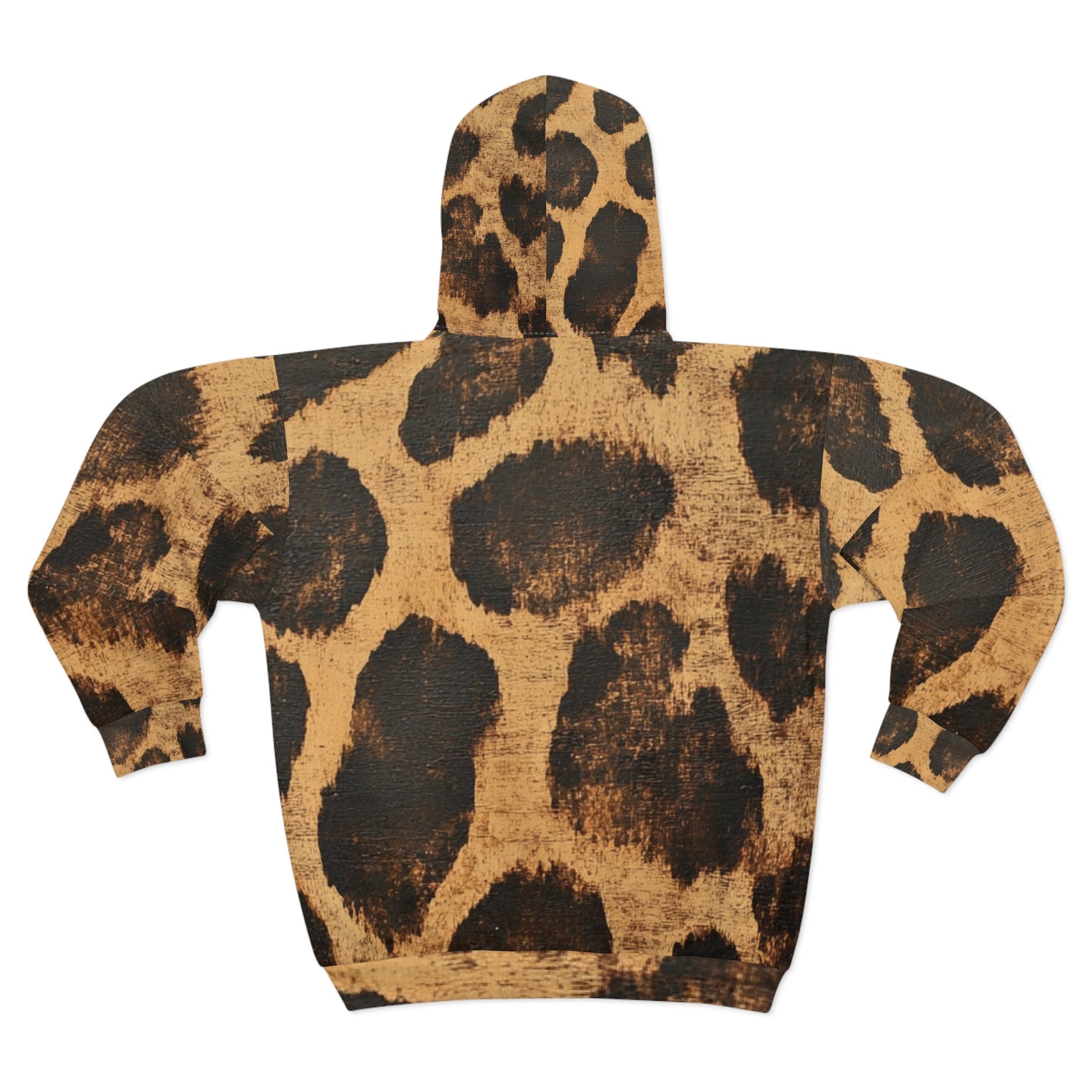 All Over Giraffe Print Zip Hoodie, Artsulli - Art is Long, Life is Short, All Over Prints, , , , , , , 