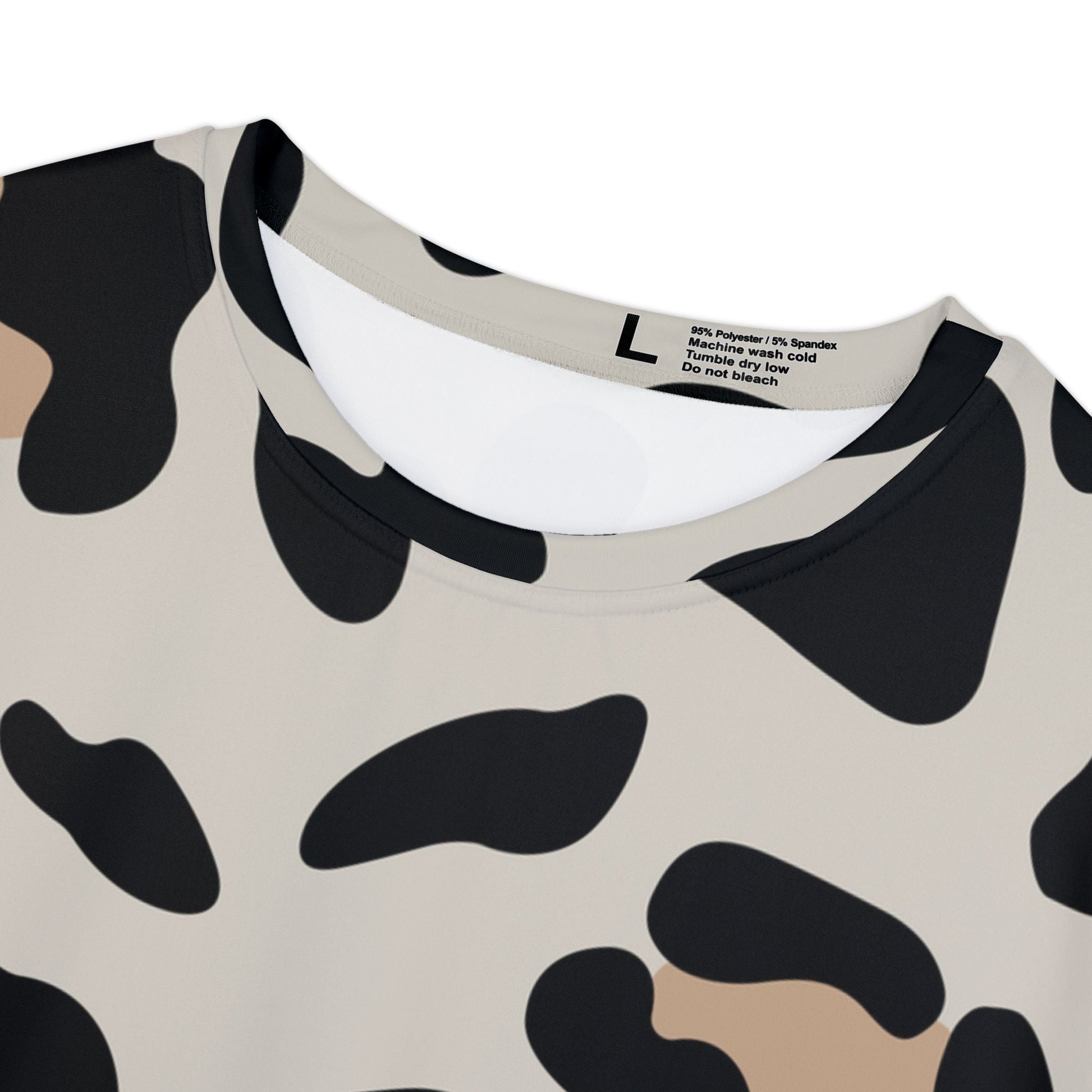 All Over Leopard Print T-Shirt, Artsulli - Art is Long, Life is Short, All Over Prints, , , , , , , 