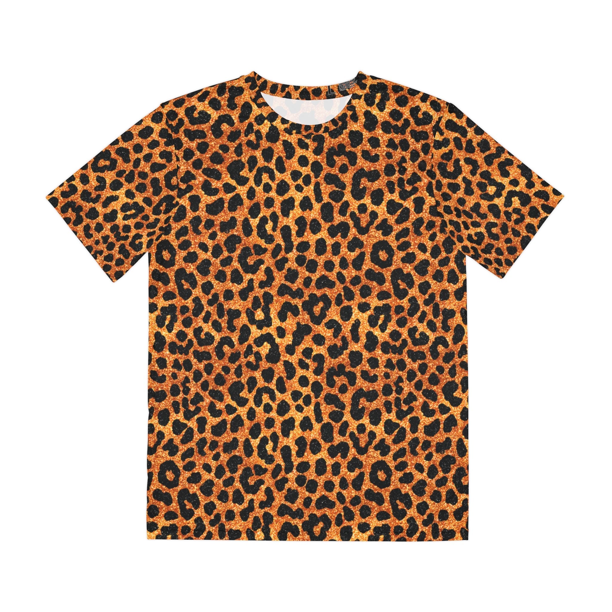 All Over Leopard Print T-Shirt, Artsulli - Art is Long, Life is Short, All Over Prints, Size, XS, , , , , 17650584665028353104