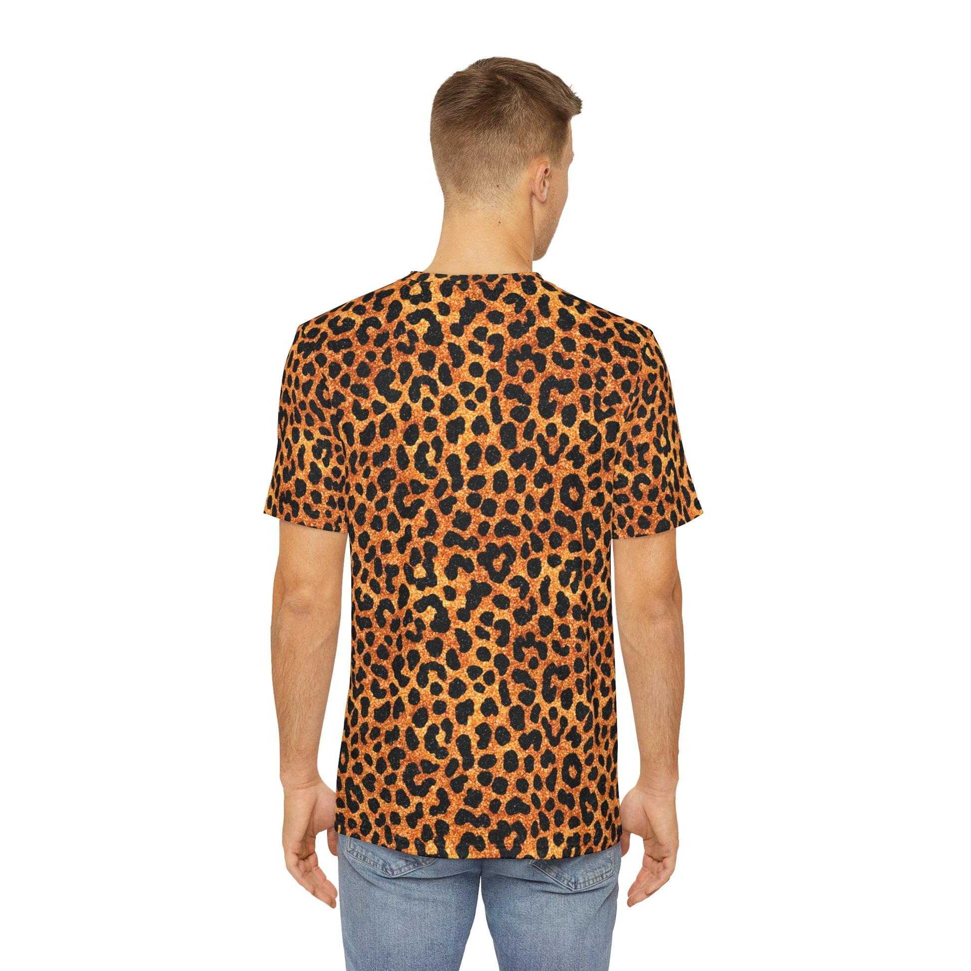 All Over Leopard Print T-Shirt, Artsulli - Art is Long, Life is Short, All Over Prints, , , , , , , 