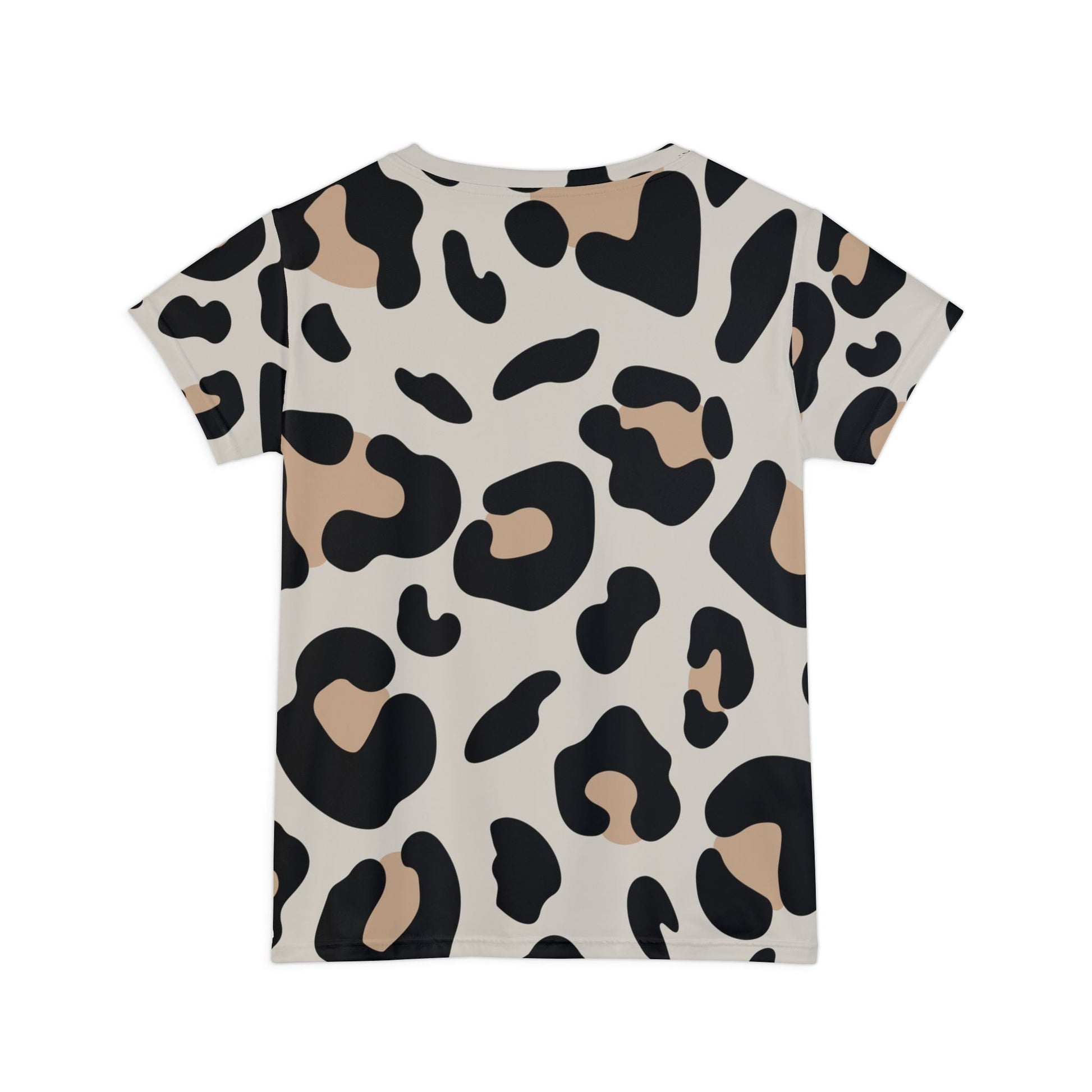 All Over Leopard Print T-Shirt, Artsulli - Art is Long, Life is Short, All Over Prints, , , , , , , 