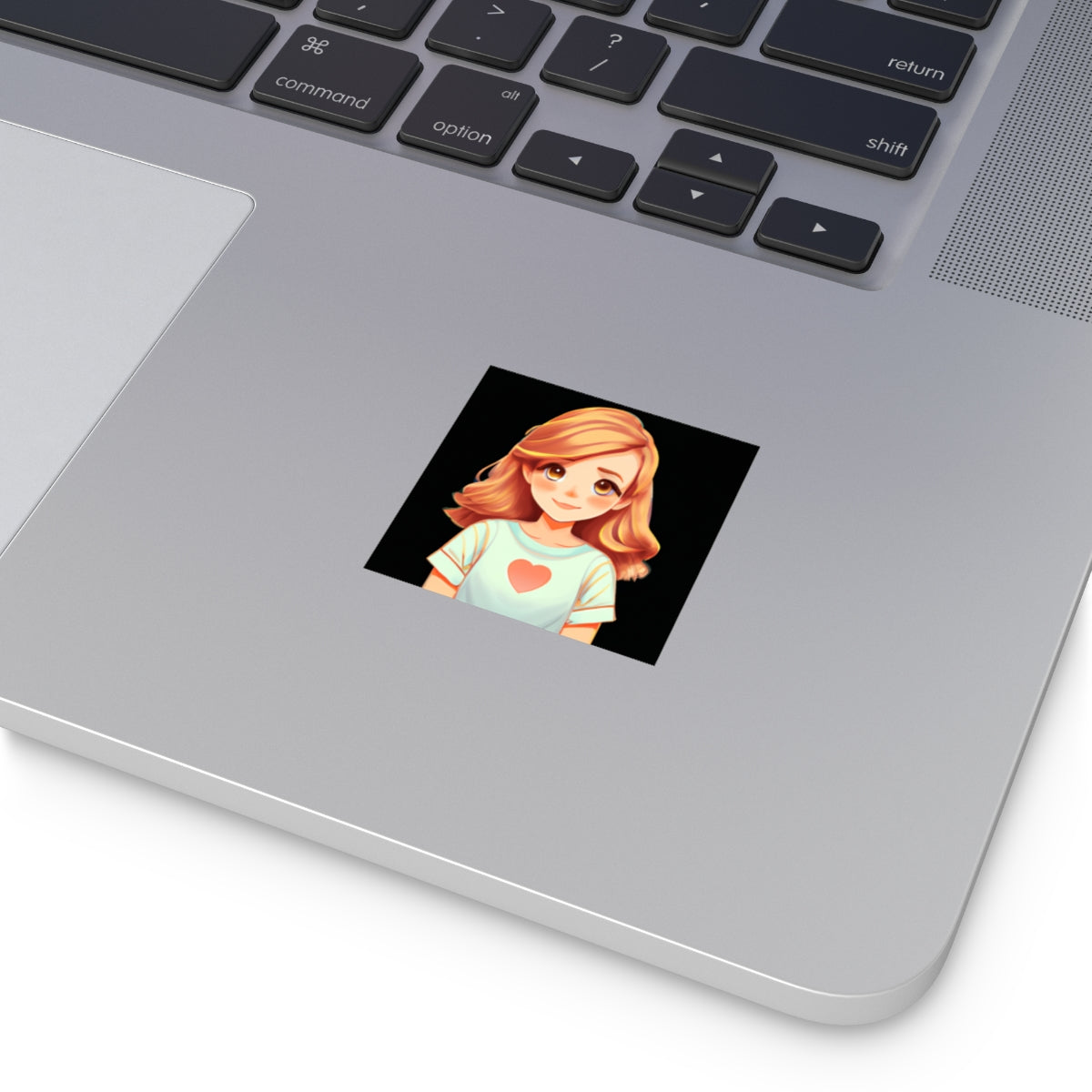 Altruistic Android: Game AssetsSquare Vinyl StickersWheat