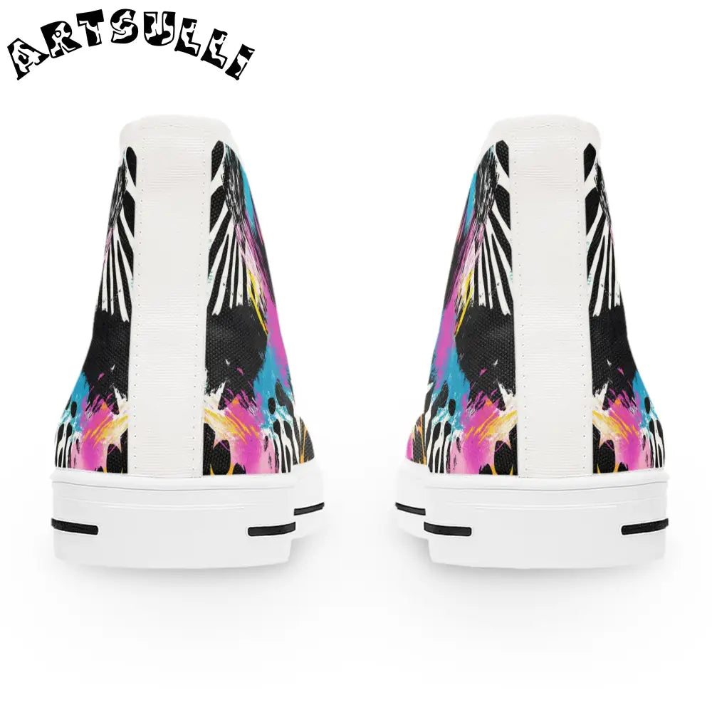 JAKKOUTTHEBXX Animal Print High Tops with Deodorant Memory Foam 2025