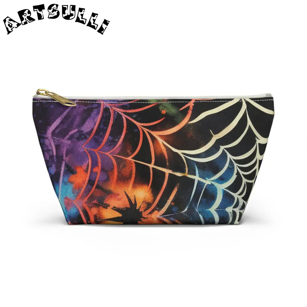 JAKKOUTTHEBXX Art Printed Spider Web T-bottom Pouch 2025